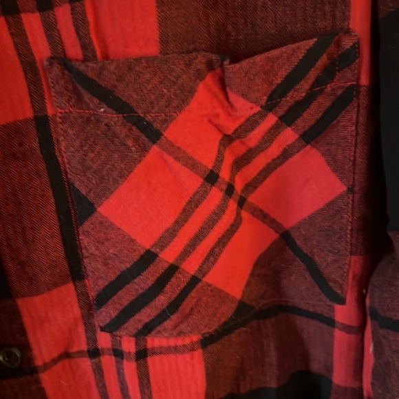 Old Navy Boyfriend Shirt LT - Picture 3 of 5